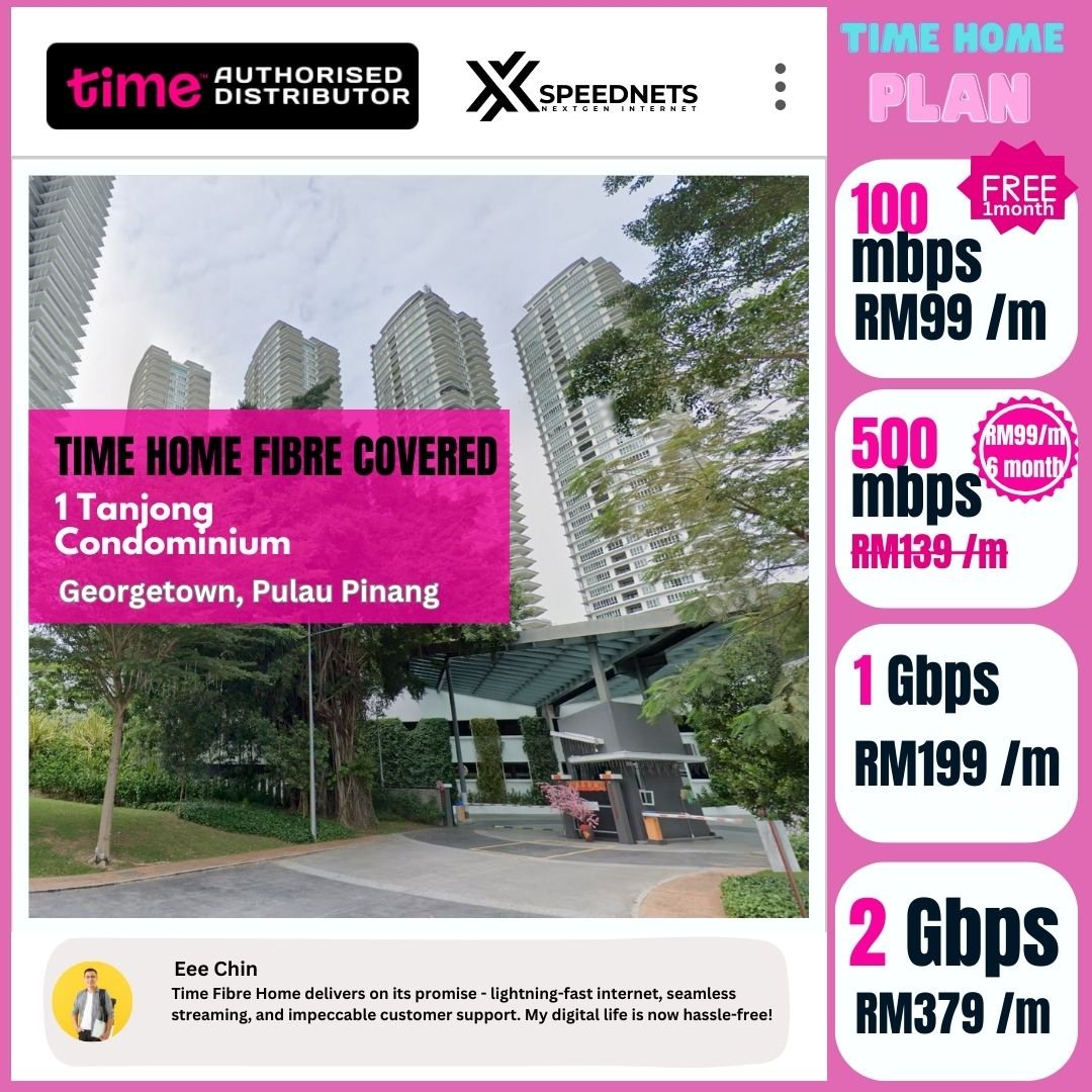 Time Fibre Covered 1 tanjong condominium Georgetown pulau pinang