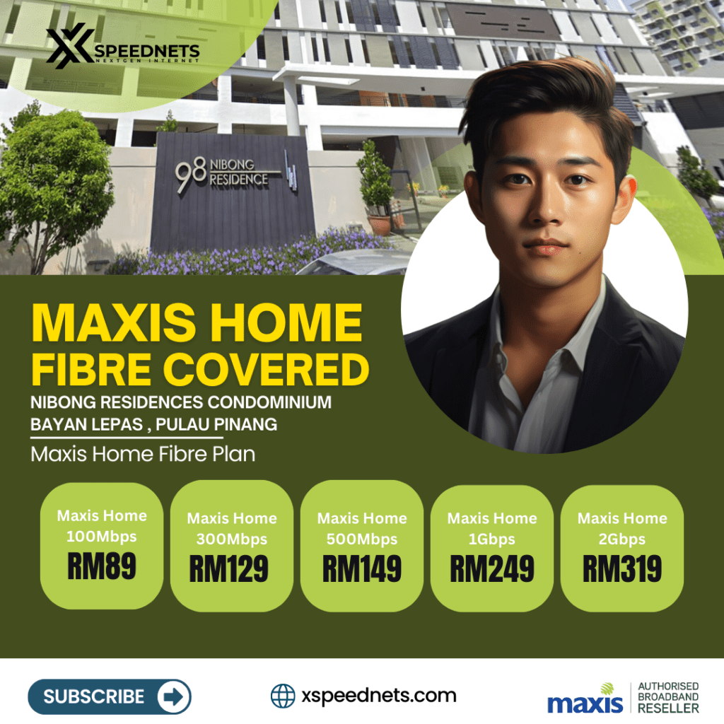 Maxis Home Fibre Covered Nibong Residences Condominum