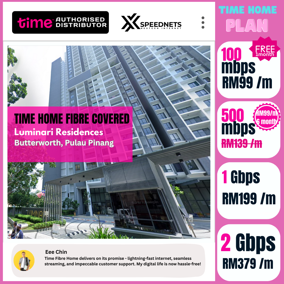 Time Fibre Covered Luminari Residences