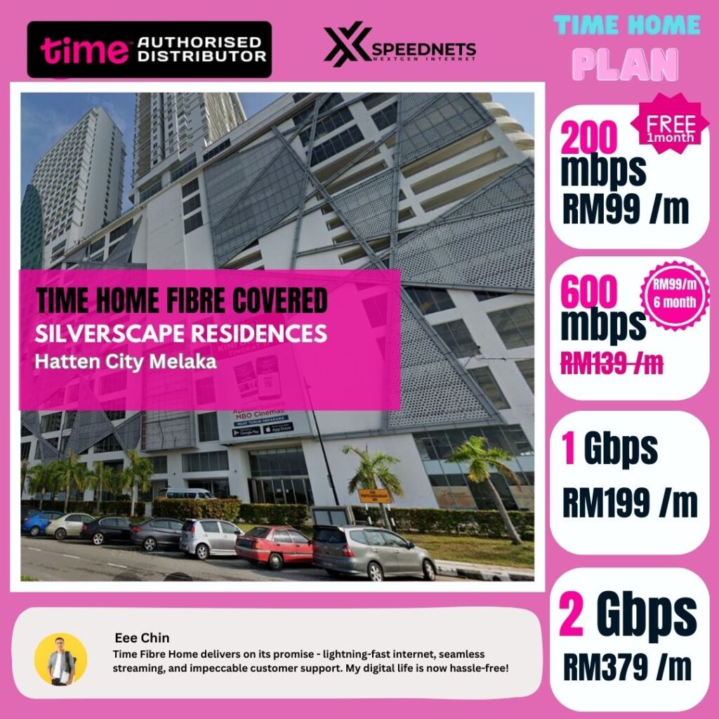 Time Fibre Covered SILVERSCAPE RESIDENCES Hatten City Melaka