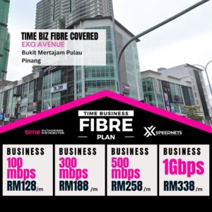 Time Fibre Business Covered EXO AVENUE