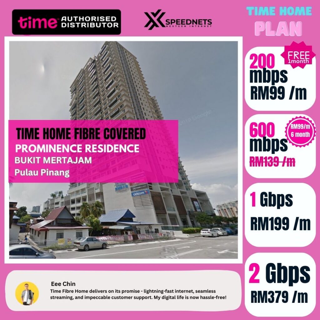 Time Fibre Covered PROMINENCE RESIDENCE Bukit Mertajam Pulau Pinang