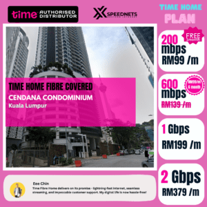 Time Fibre Covered Cendana Condominium