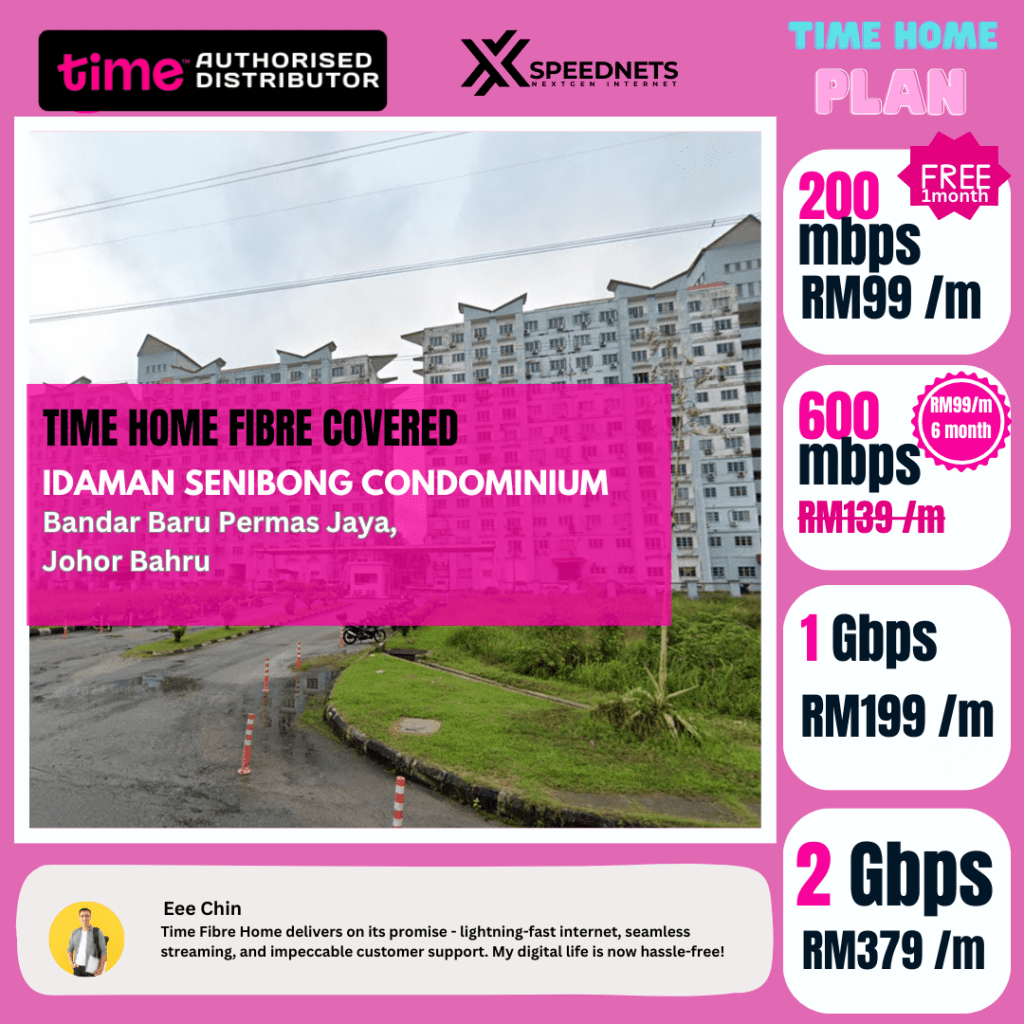 Time Fibre Covered Idaman Senibong CondominiuM