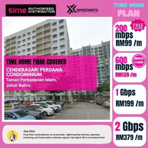 Time Fibre Covered KONDOMINIUM CENDERASARI PERDANA