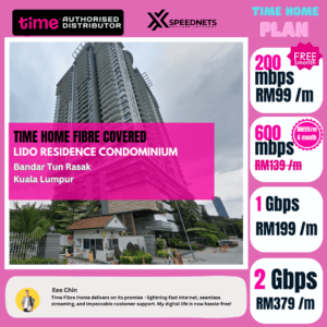 Time Fibre Covered Lido Residence Condominium , Bandar Tun Rasak, Kuala Lumpur