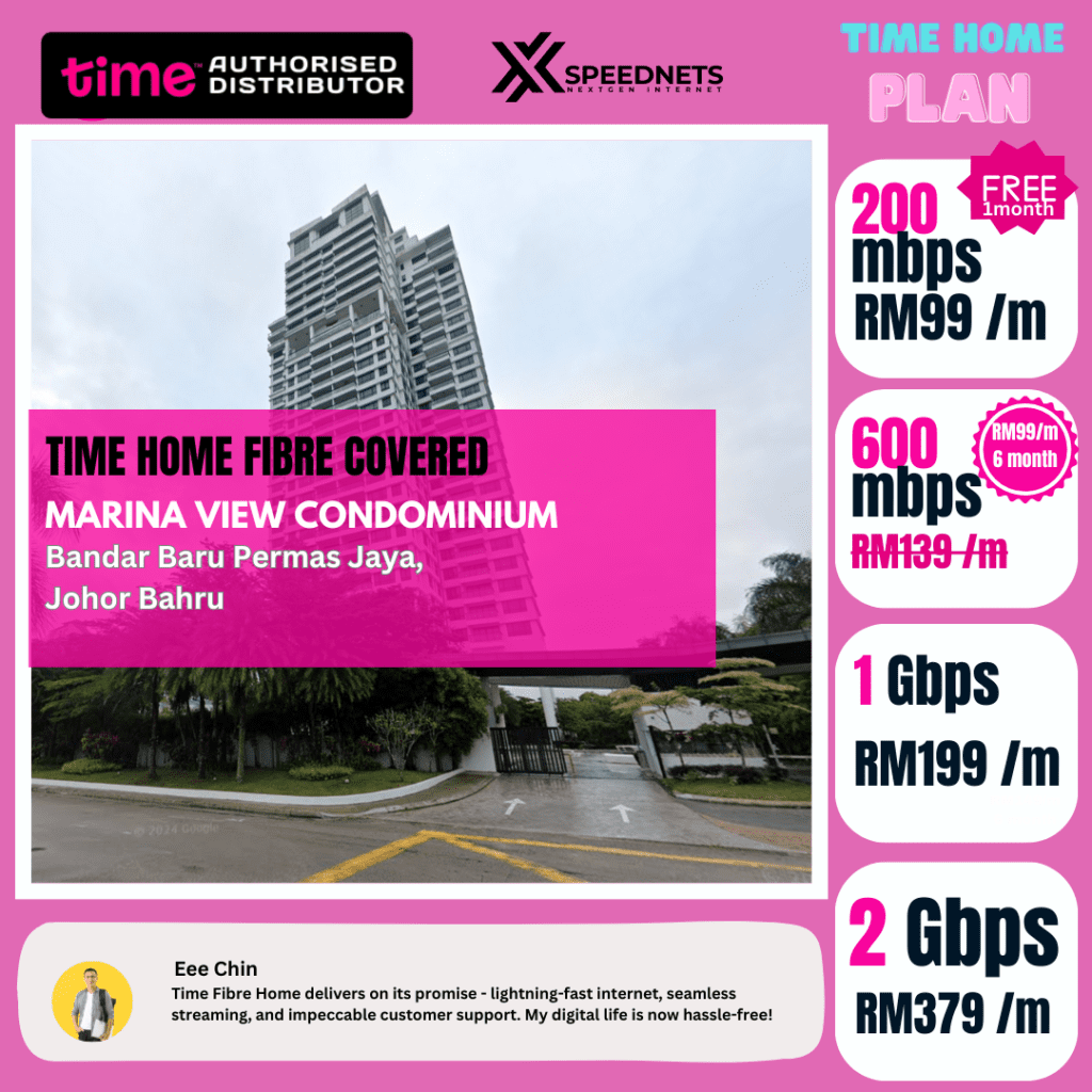 Time Fibre Covered MARINA VIEW CondominiuM