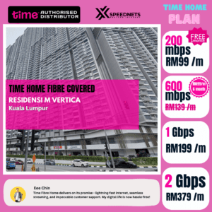 Time Fibre Covered RESIDENSI M VERTICA Kuala Lumpur