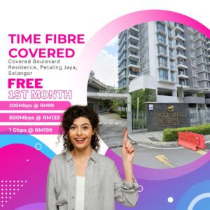 Time Fibre Covered Boulevard Residence, Petaling Jaya Selangor