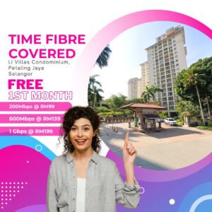 Time Fibre Covered Li Villas Condominium, Petaling Jaya Selangor