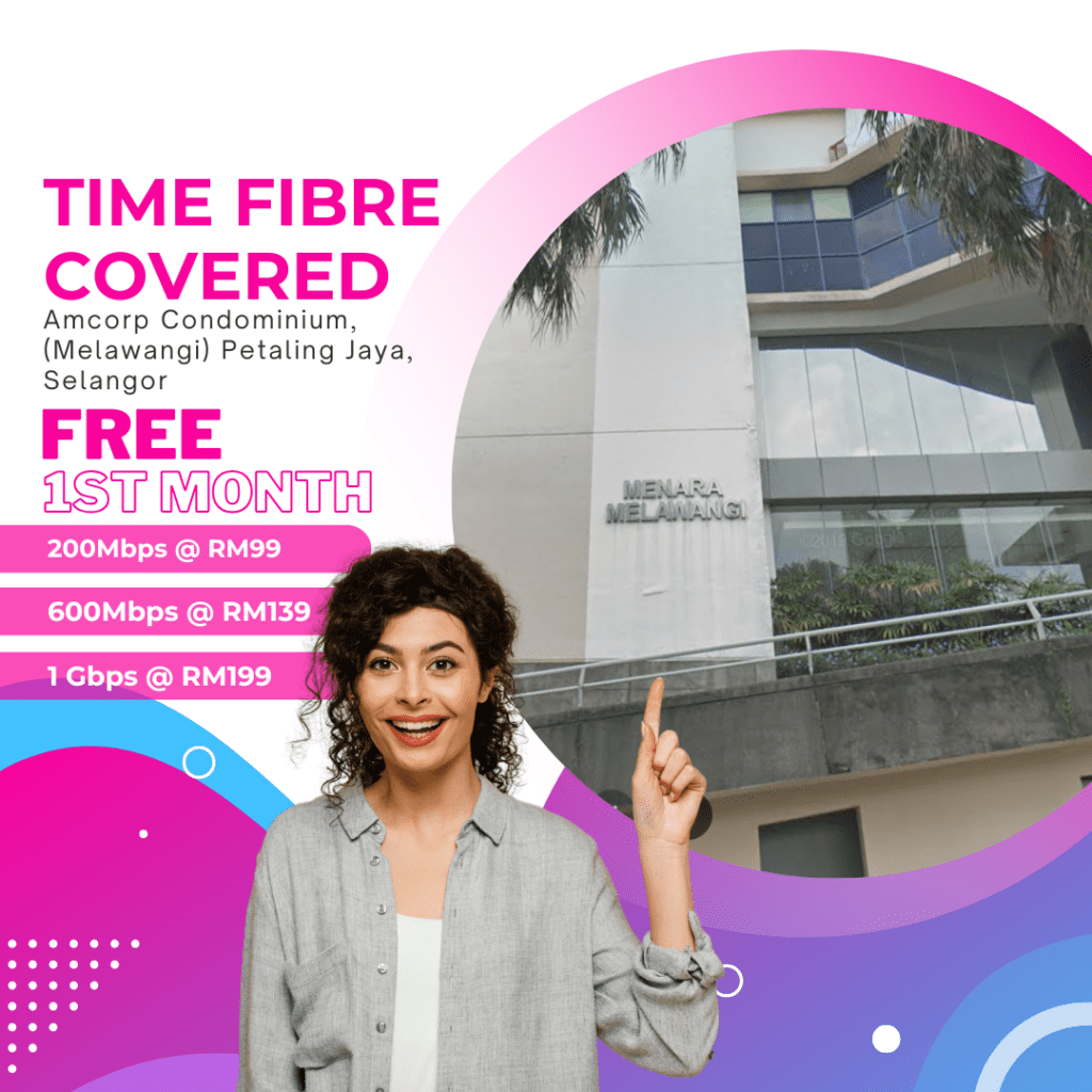 Time Fibre Covered Amcorp Condominium (Melawangi) Petaling Jaya, Selangor