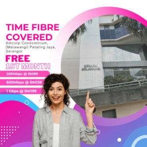 Time Fibre Covered Amcorp Condominium (Melawangi) Petaling Jaya, Selangor