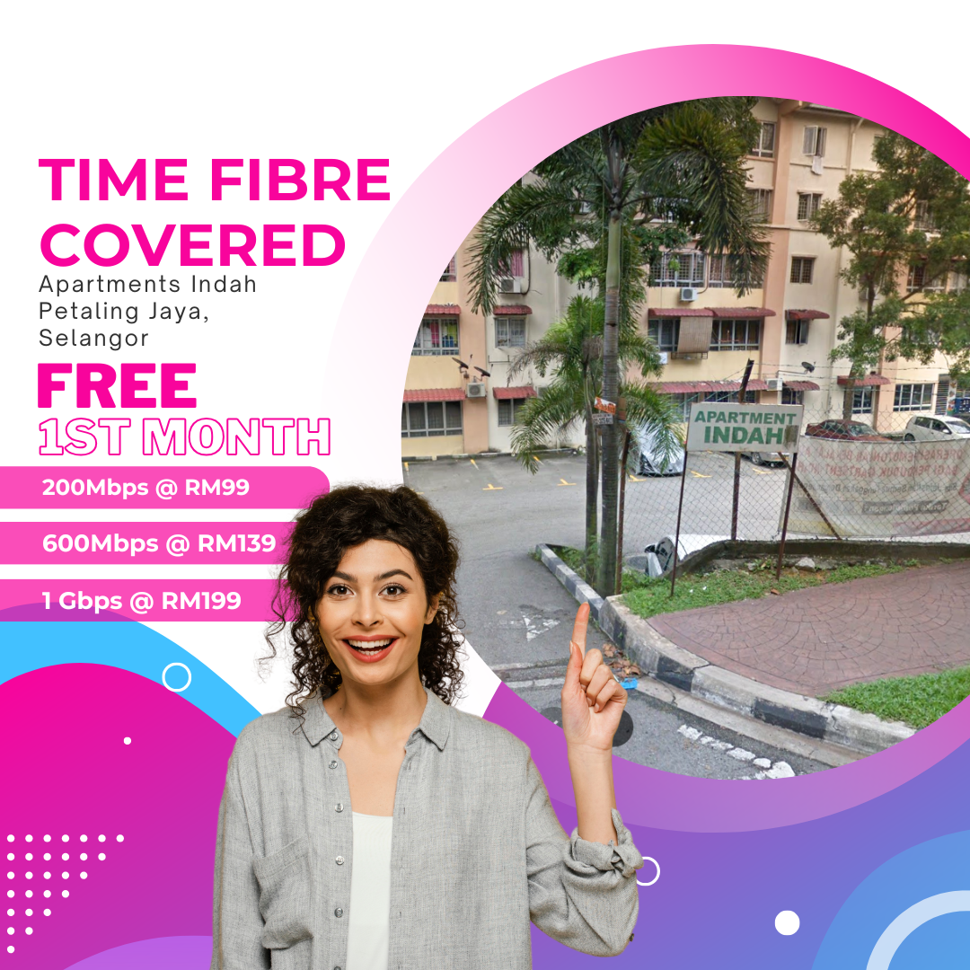 Time Fibre Covered Apartments Indah, Petaling Jaya Selangor