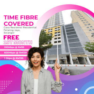 Time Fibre Covered Casa Residensi Residential Petaling Jaya Selangor