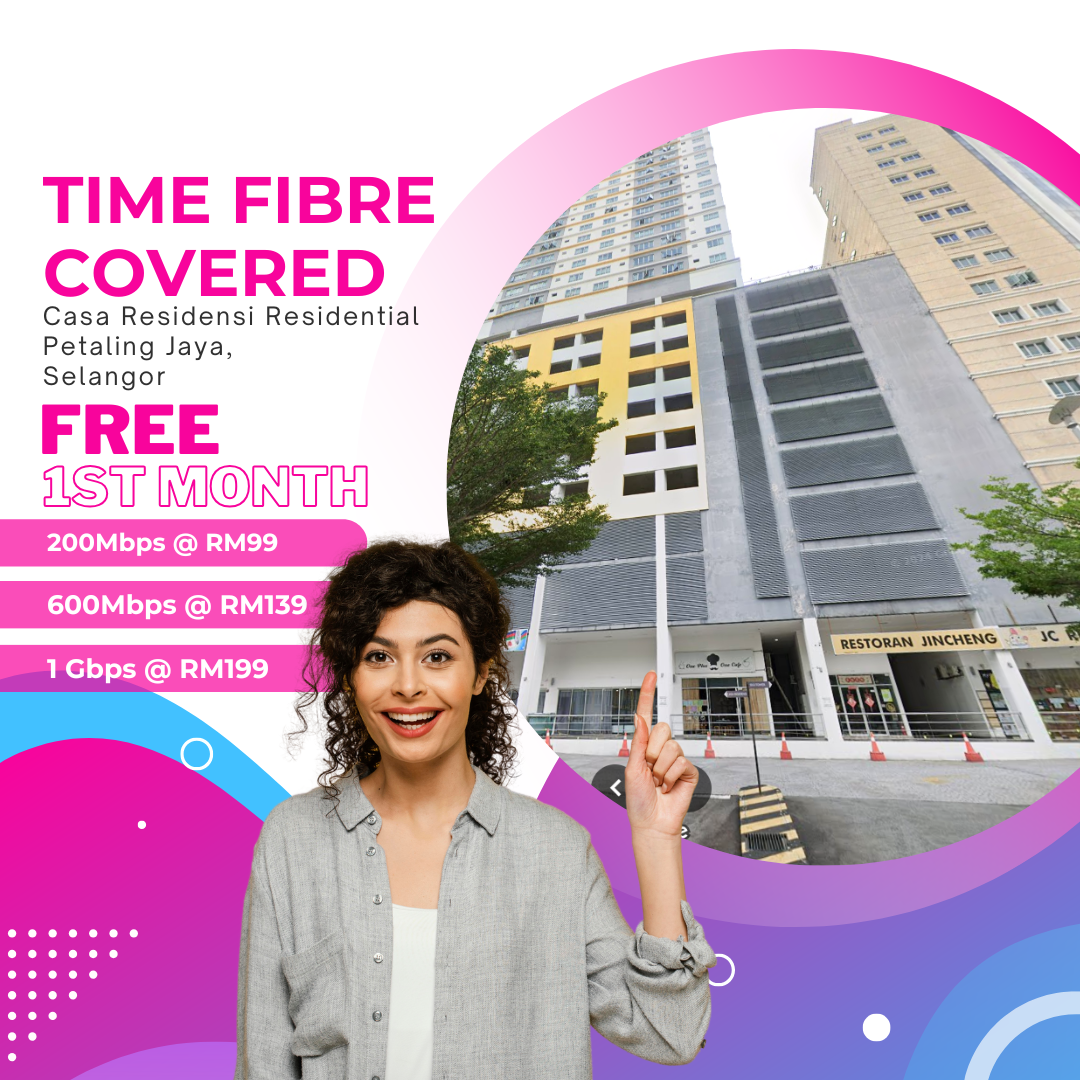 Time Fibre Covered Casa Residensi Residential Petaling Jaya Selangor