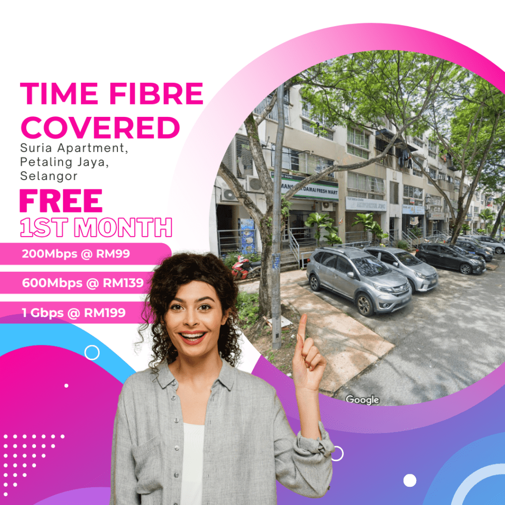 Time Fibre Covered Suria Apartment, Petaling Jaya Selangor