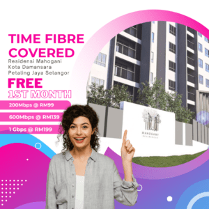 Time Fibre Covered Residensi Mahogani Kota Damansara Petaling Jaya Selangor