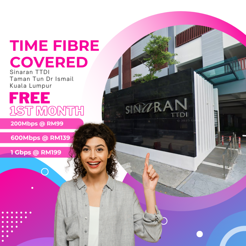 Time Fibre Covered Sinaran TTDI Taman Tun Dr Ismail Kuala Lumpur