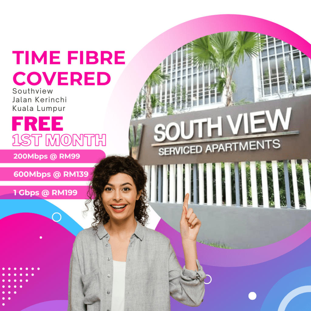 Time Fibre Covered Southview Jalan Kerinchi Kuala Lumpur
