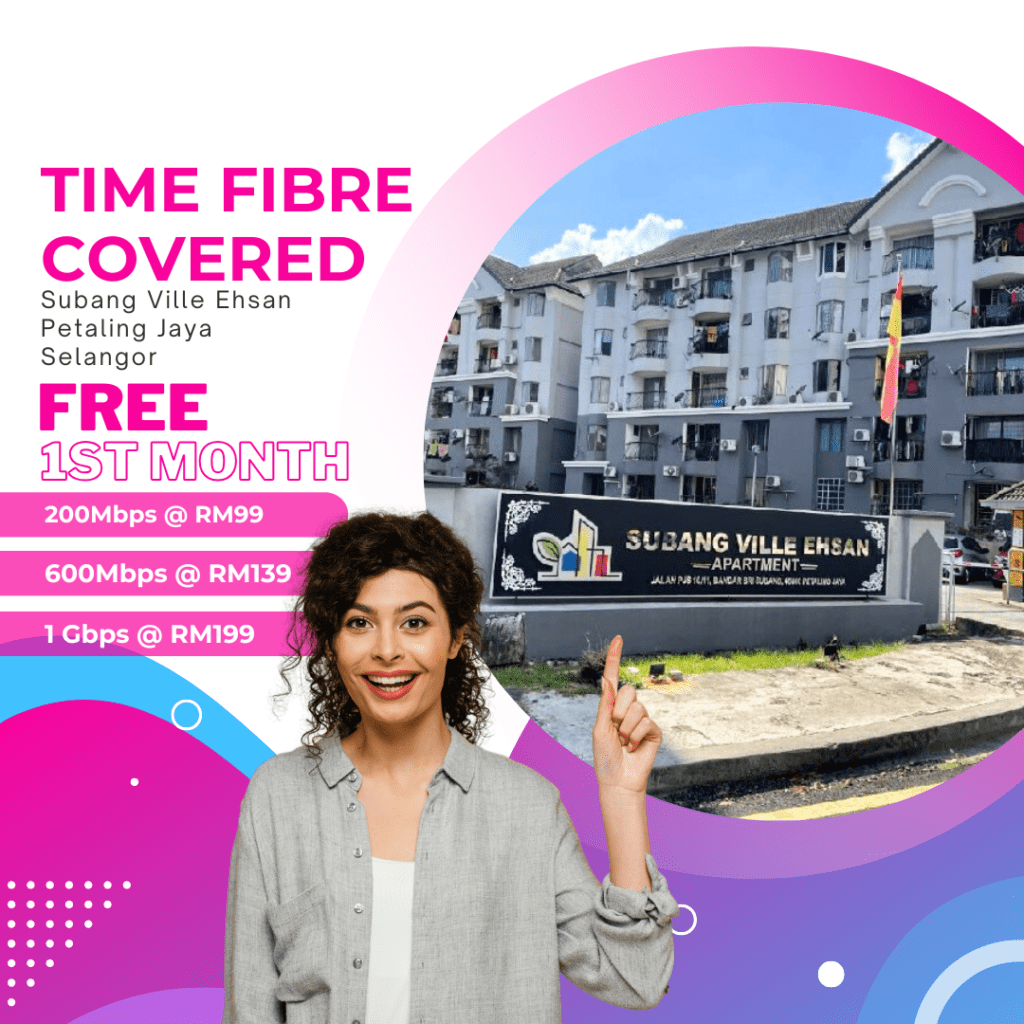 Time Fibre Covered Subang Ville Ehsan Petaling Jaya Selangor