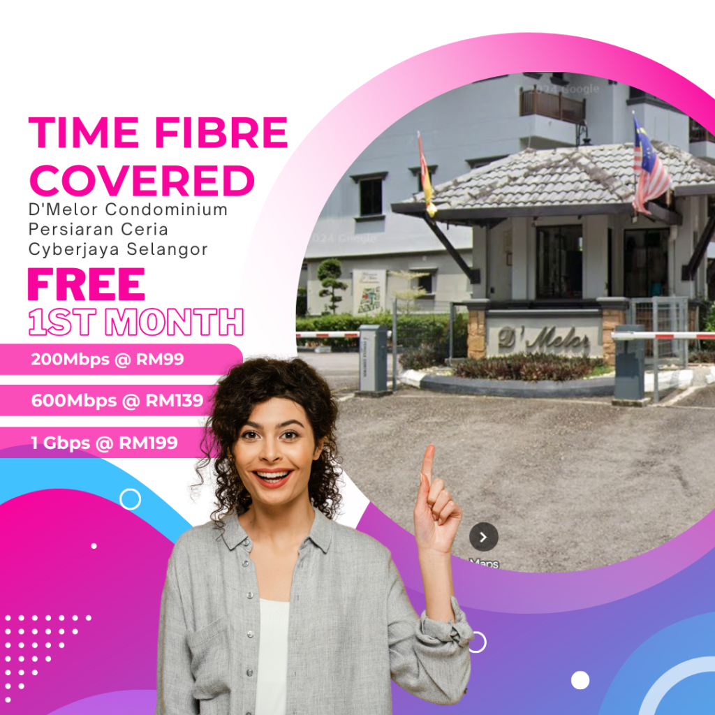 Time Fibre Covered D'Melor Condominium Persiaran Ceria Cyberjaya Selangor