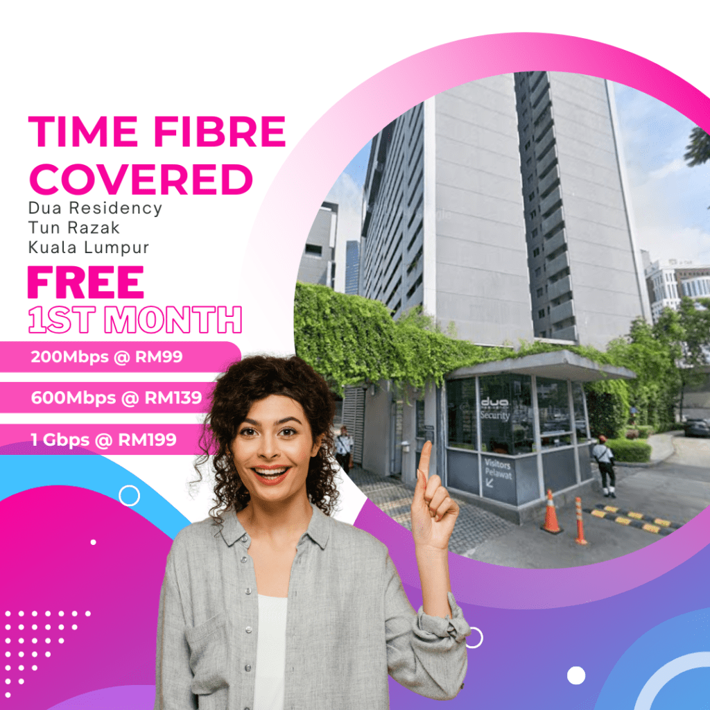 Time Fibre Covered Dua Residency Tun Razak Kuala Lumpur