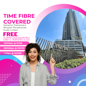Time Fibre Covered Hampton Damansara Wilayah Persekutuan Kuala Lumpur