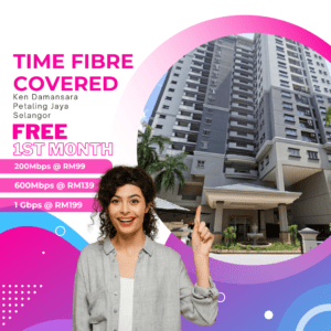 Time Fibre Covered Ken Damansara Petaling Jaya Selangor