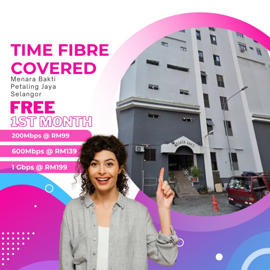 Time Fibre Covered Menara Bakti Petaling Jaya Selangor