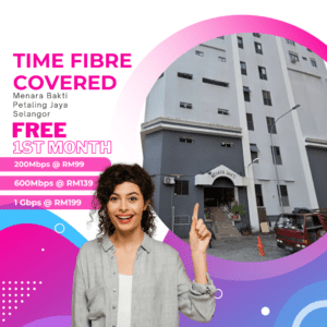 Time Fibre Covered Menara Bakti Petaling Jaya Selangor