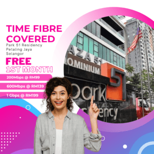 Time Fibre Covered Park 51 Residency Petaling Jaya Selangor