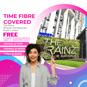 Time Fibre Covered The Rainz Wilayah Persekutuan Kuala Lumpur