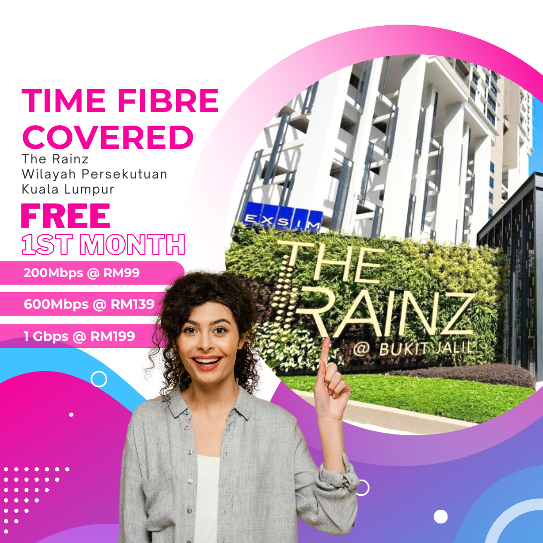 Time Fibre Covered The Rainz Wilayah Persekutuan Kuala Lumpur