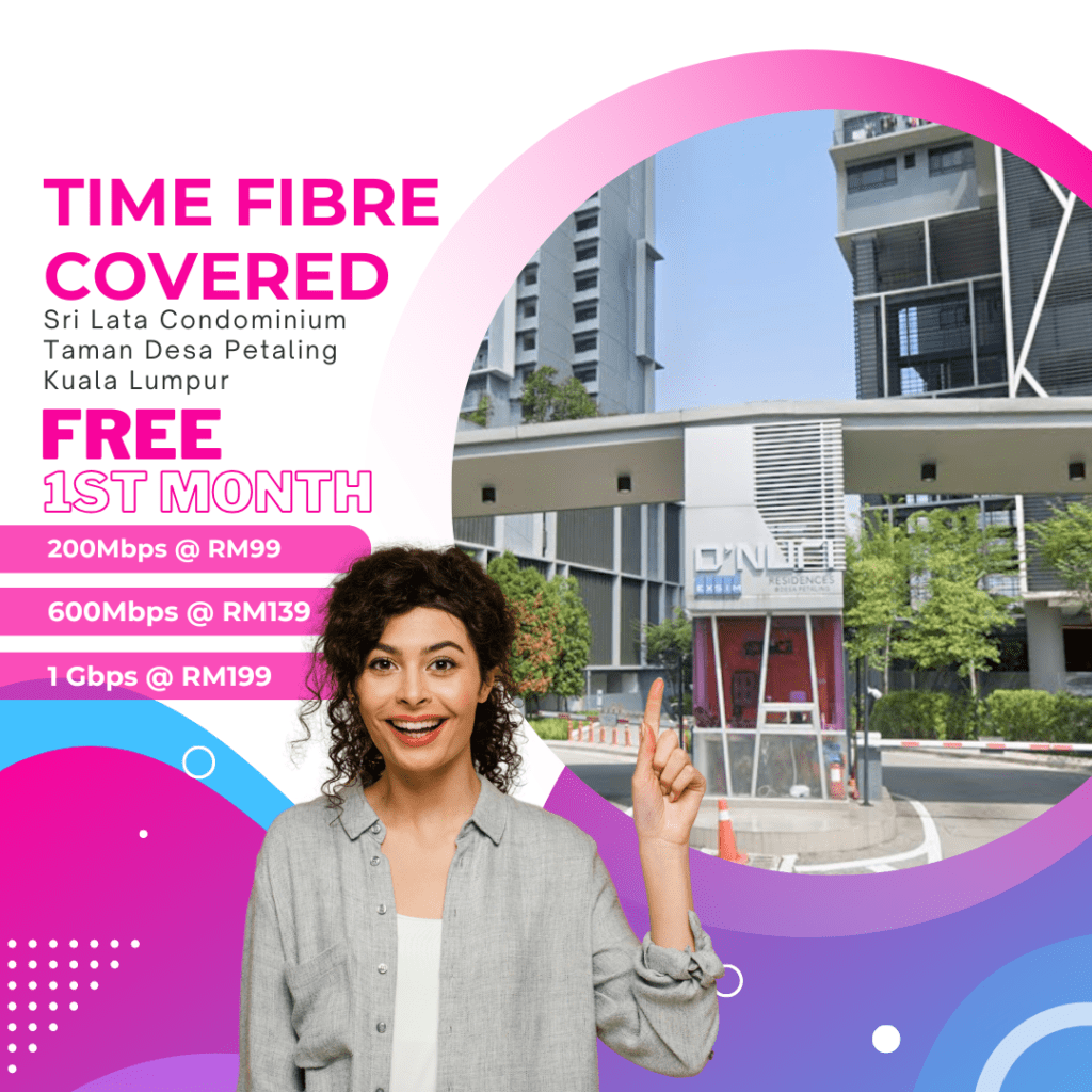 Time Fibre Covered D'Nuri Residences, Desa Petaling, Kuala Lumpur