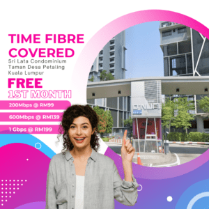 Time Fibre Covered D'Nuri Residences, Desa Petaling, Kuala Lumpur
