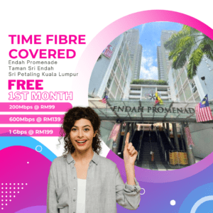 Time Fibre Covered Endah Promenade Taman Sri Endah Sri Petaling Kuala Lumpur