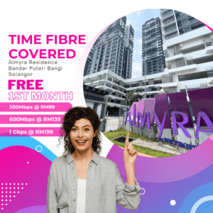 Time Fibre Covered Almyra Residence,Bandar Puteri Bangi, Selangor